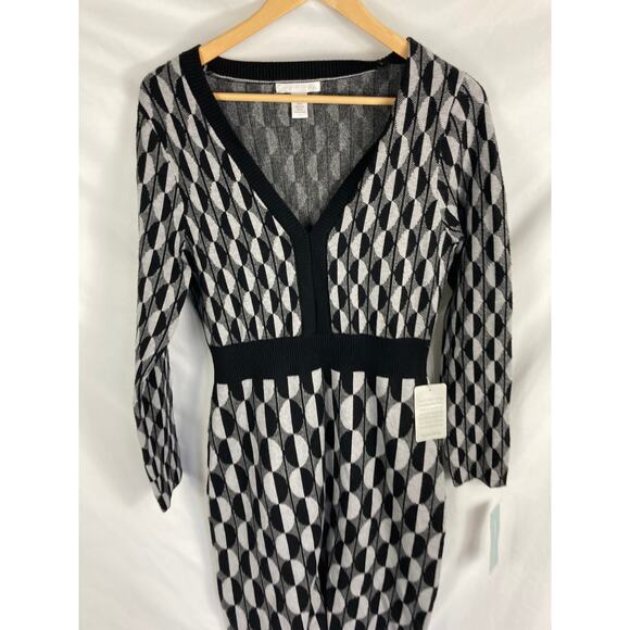 NWT London Times Knit Sweater Dress Size Large - Picture 5 of 8